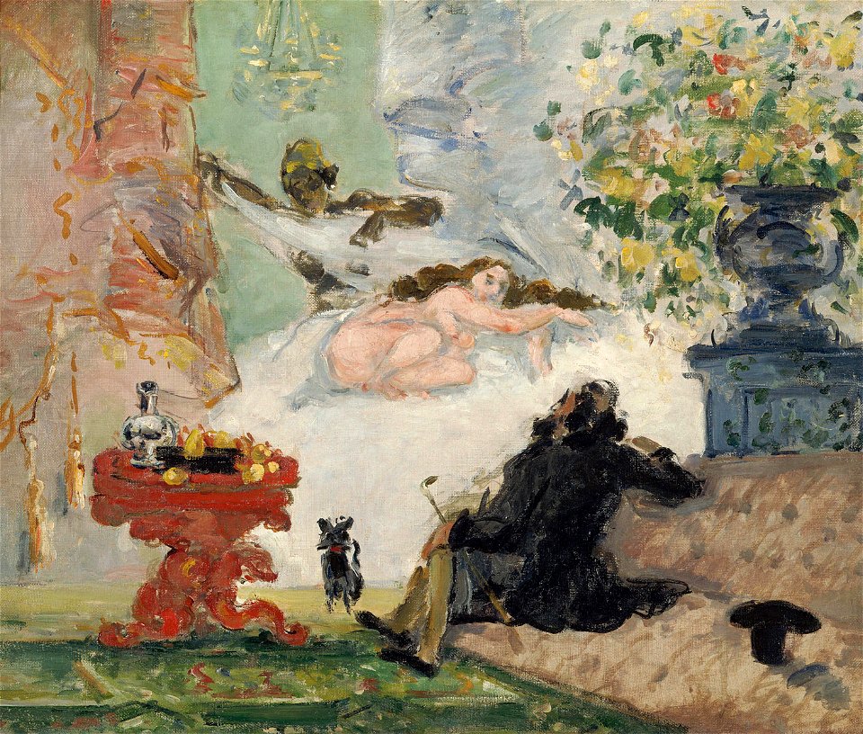 Paul Cezanne, A Modern Olympia, c. 1873-1874