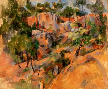 Paul Cézanne - Bibémus - BF218 - Barnes Foundation