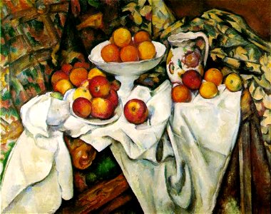Paul Cezanne Apples and Oranges. Free illustration for personal and commercial use.