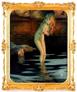 Paul E. Chabas, La Baigneuse