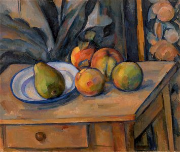 Paul Cézanne - The Large Pear (La Grosse poire) - BF190 - Barnes Foundation