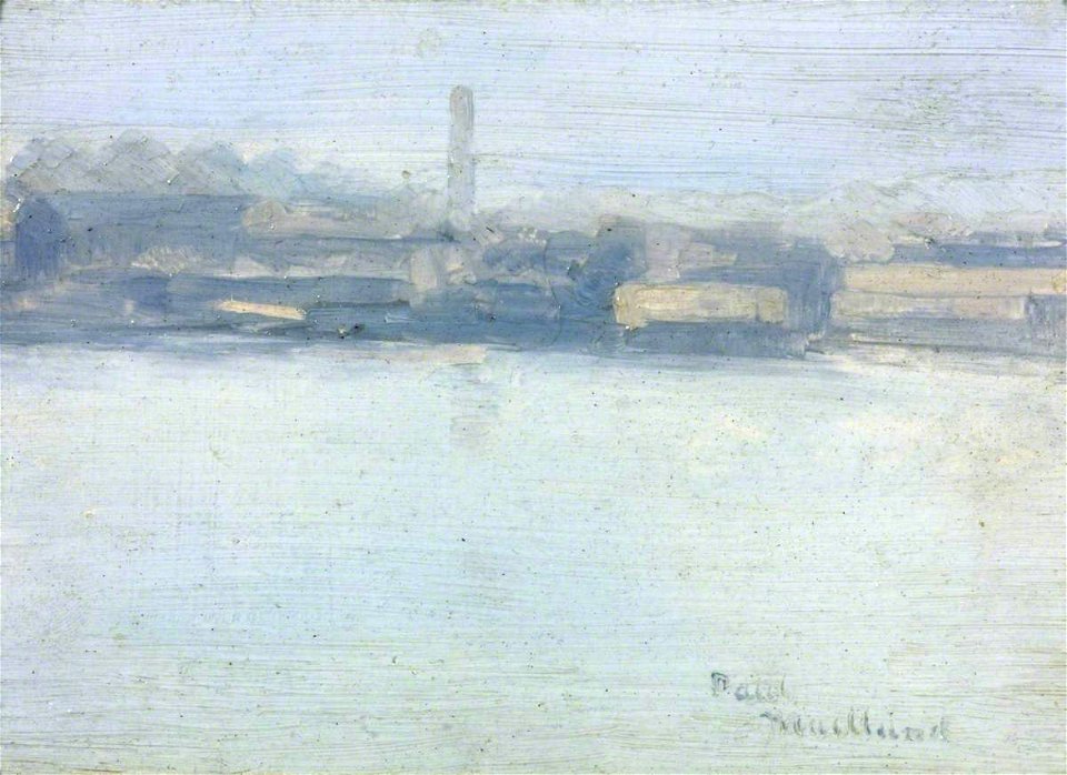 Paul Fordyce Maitland (1863-1909) - Warehouse Across the River - T03628 - Tate