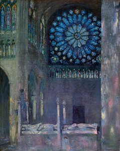 Paul César Helleu - The Interior of the Abbey Church of Saint Denis - P28e15 - Isabella Stewart Gardner Museum