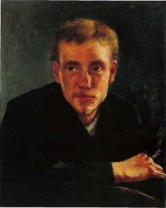 Paul Eugene Gorge by Lovis Corinth (1884, Von-der-Heydt-Museum)
