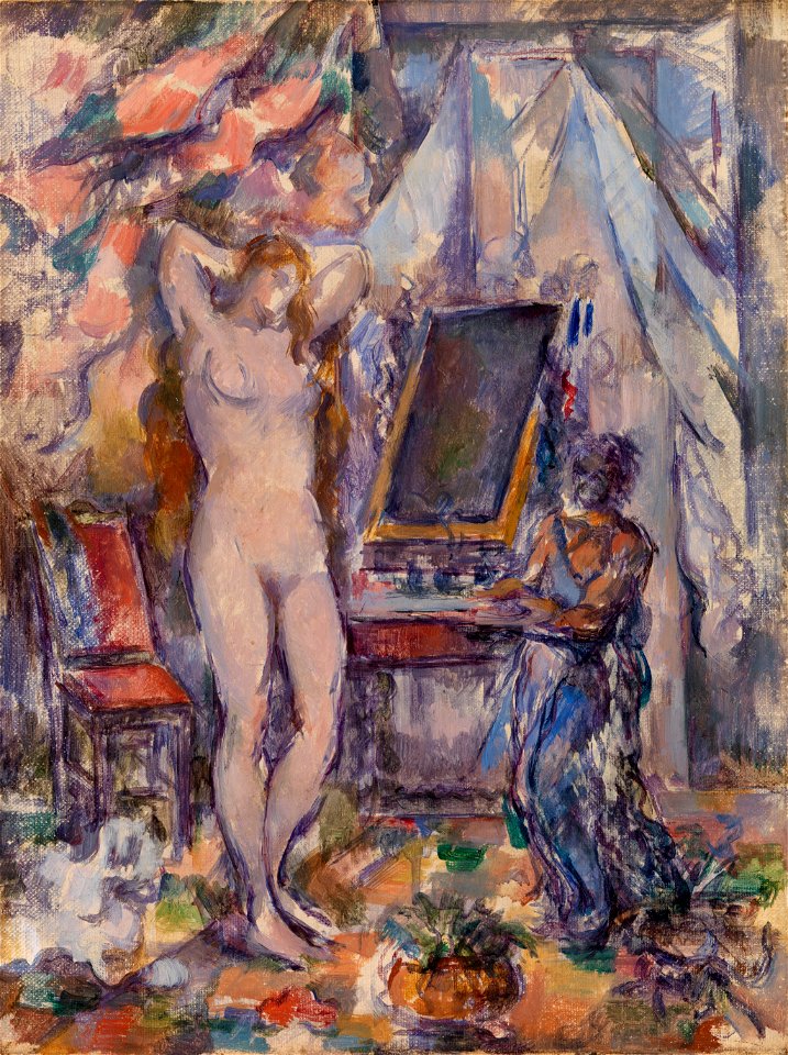 Paul Cézanne - The Toilette (La Toilette) - BF12 - Barnes Foundation