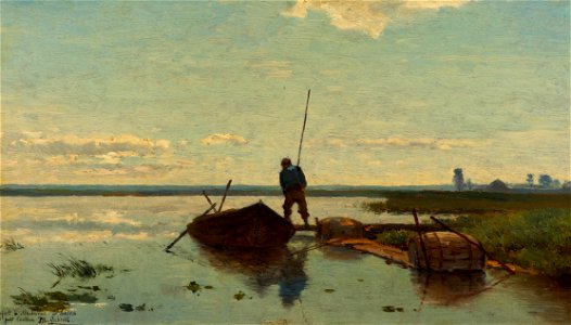Paul Gabriël - Polder landscape - Google Art Project