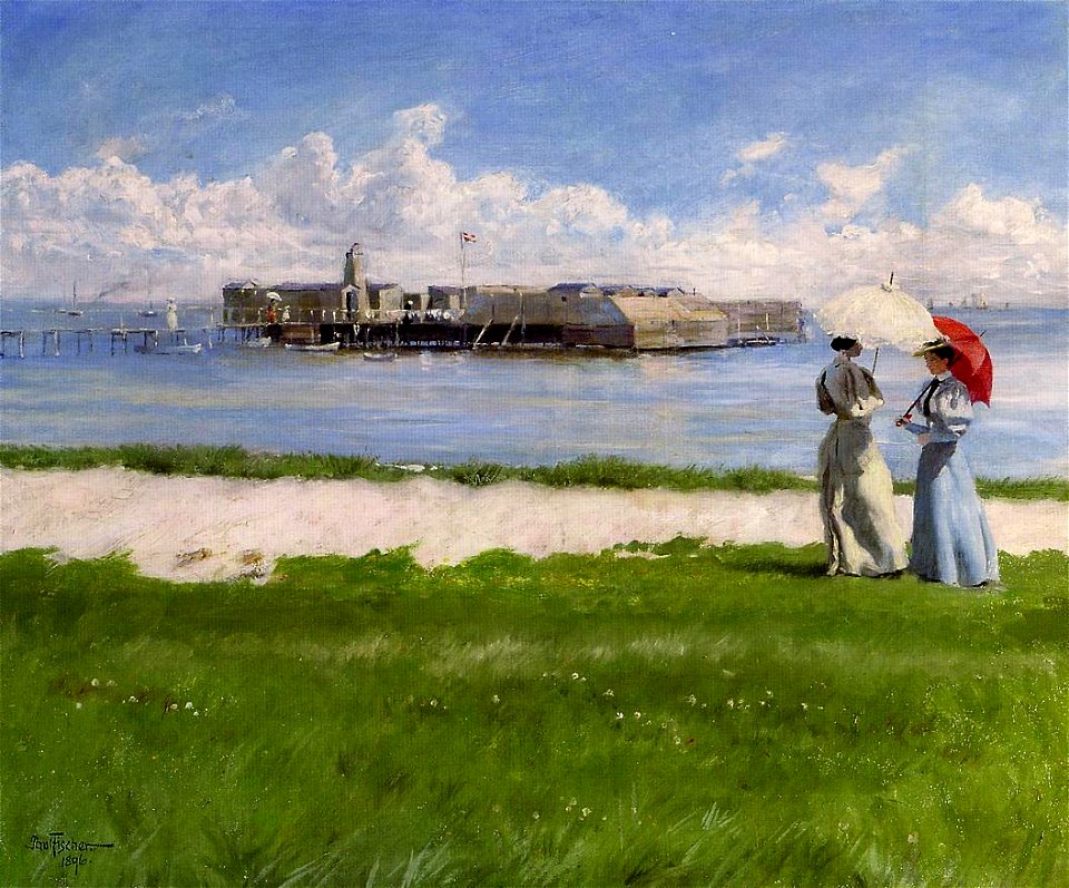 Paul Fischer The Conversation, Helgoland