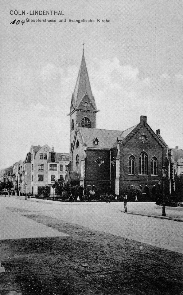 Paul Gerhardt Kirche Köln Kirche Postkarte 1907