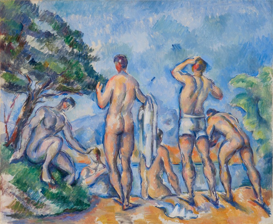 Paul Cézanne - Bathers - 2-1956 - Saint Louis Art Museum