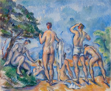 Paul Cézanne - Bathers - 2-1956 - Saint Louis Art Museum