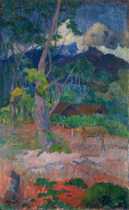 Paul Gauguin - Landscape with a Horse - 27-1974 - Saint Louis Art Museum