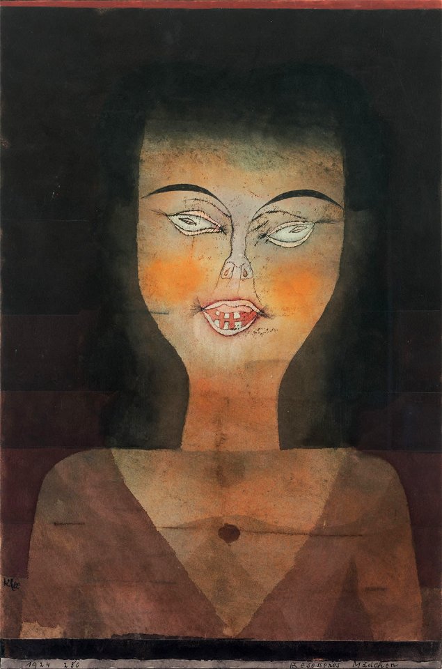 Paul Klee Besessenes Mädchen
