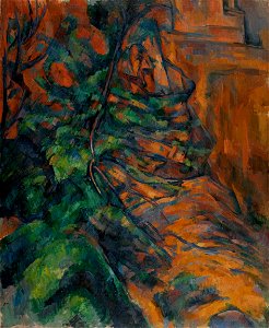 Paul Cézanne - Rochers et branches à Bibémus - PPP2101 - Musée des Beaux-Arts de la ville de Paris