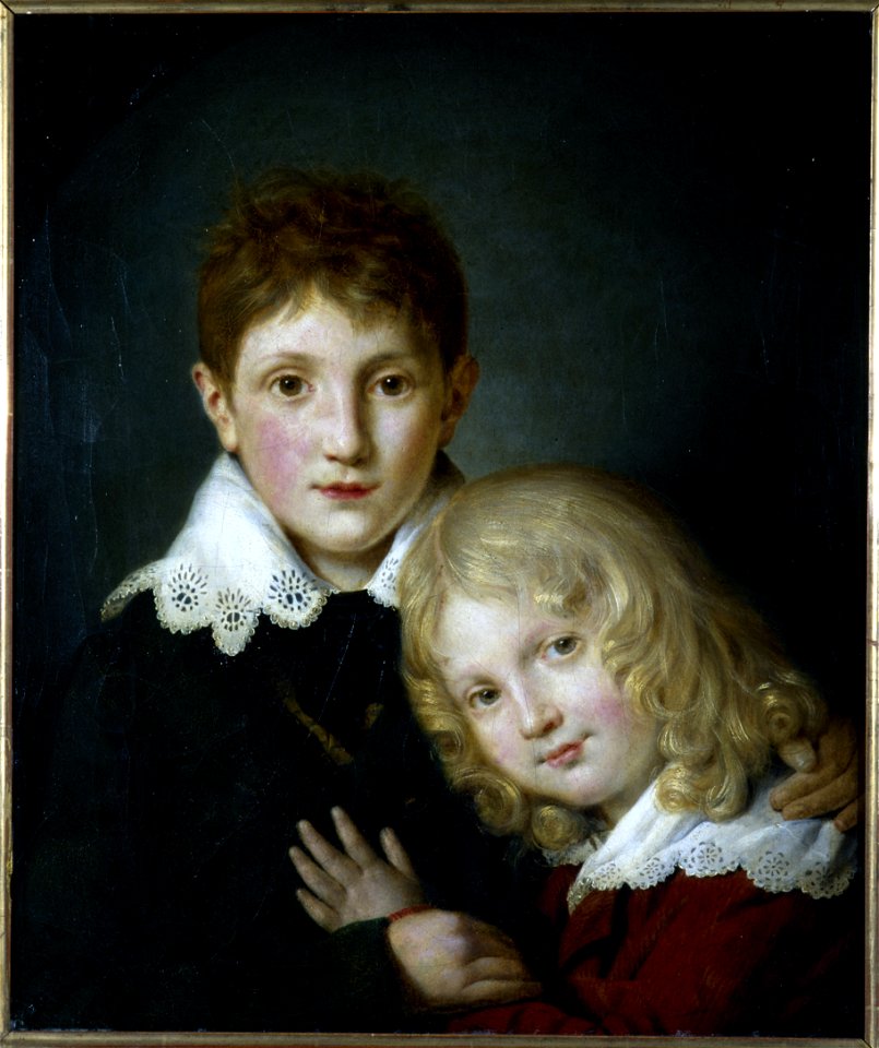 Paul et Alfred de Musset par Fortune Dufau 1815