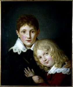 Paul et Alfred de Musset par Fortune Dufau 1815