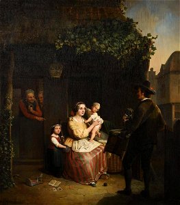 Paul Haesaert Familienidylle 1849