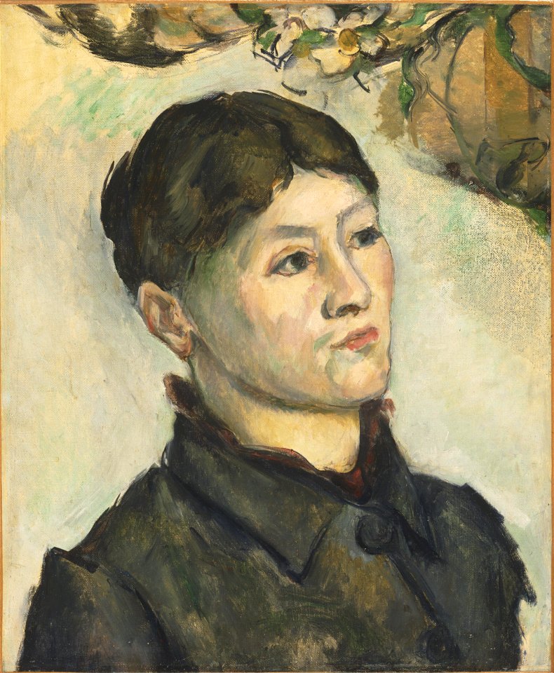 Paul Cézanne - Portrait of Madame Cézanne