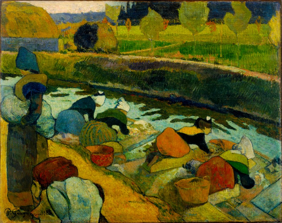 Paul Gauguin - Washerwomen - Google Art Project