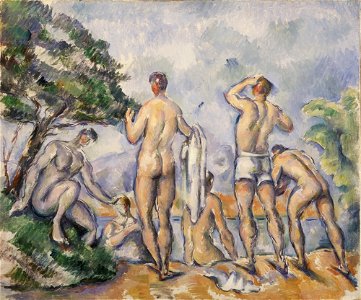 Paul Cézanne - Baigneurs - SLAM