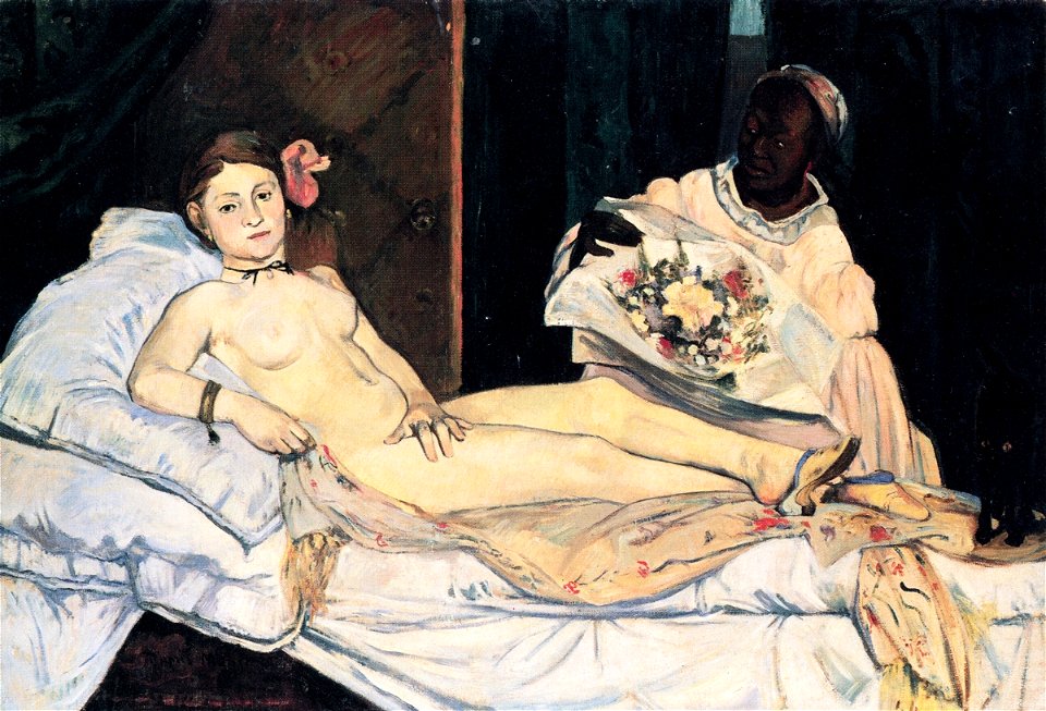 Paul Gauguin - Copy of Manet's Olympia