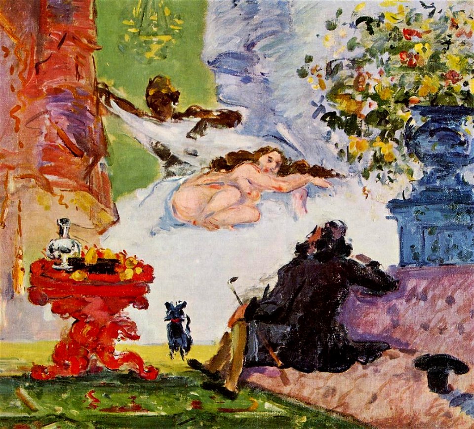 Paul Cezanne A Modern Olympia painting