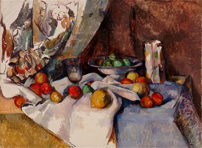 Paul Cézanne - Nature morte - Google Art Project. Free illustration for personal and commercial use.