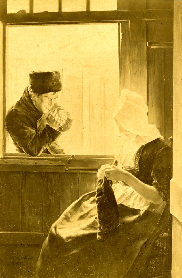 Paul Hoecker-Plauderstunde-1887