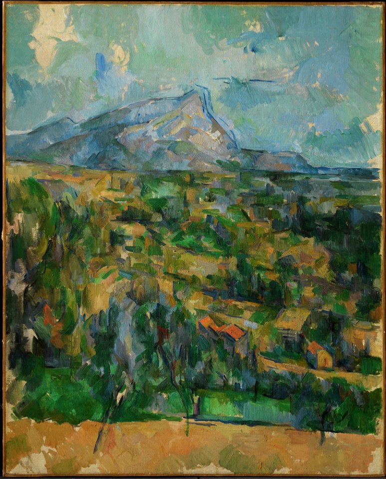 Paul Cézanne - Mont Sainte-Victoire - L.1988.62.5 - Princeton University Art Museum