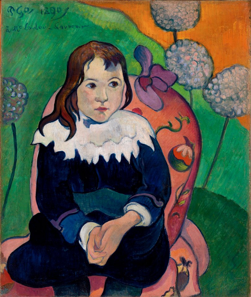 Paul Gauguin - Mr. Loulou (Louis Le Ray) - BF589 - Barnes Foundation