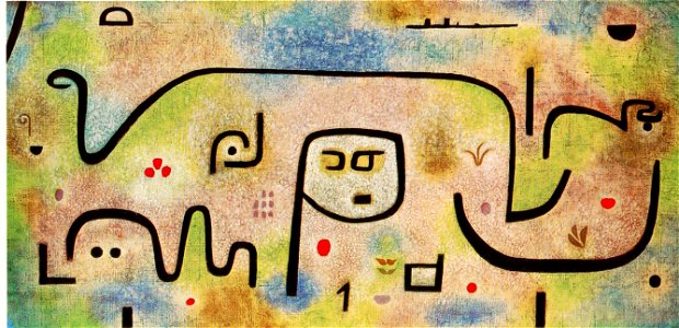 Paul Klee, Insula dulcamara. Free illustration for personal and commercial use.