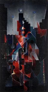 Paul Gaulois - Construction in Blue - 1941.476 - Yale University Art Gallery
