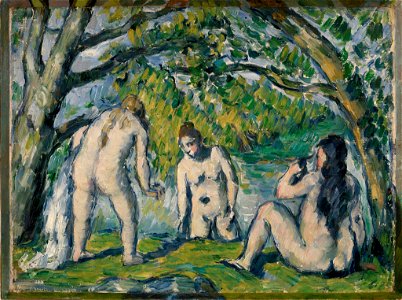 Paul Cézanne - Three Bathers (Trois baigneuses) - BF96 - Barnes Foundation