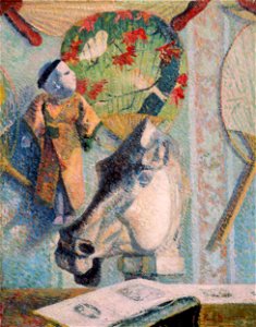 Paul Gauguin - Still Life with Horse's Head - Google Art Project