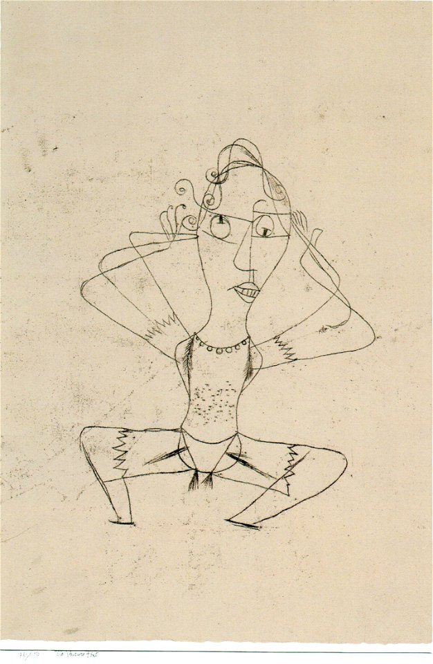 Paul Klee - 'The Trumpet Sounds'