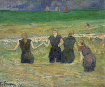 Paul Gauguin - Women Bathing - Google Art Project