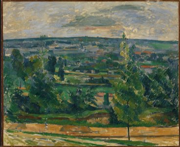Paul Cézanne - Landscape from Jas de Bouffan - NG.M.01168 - National Museum of Art, Architecture and Design