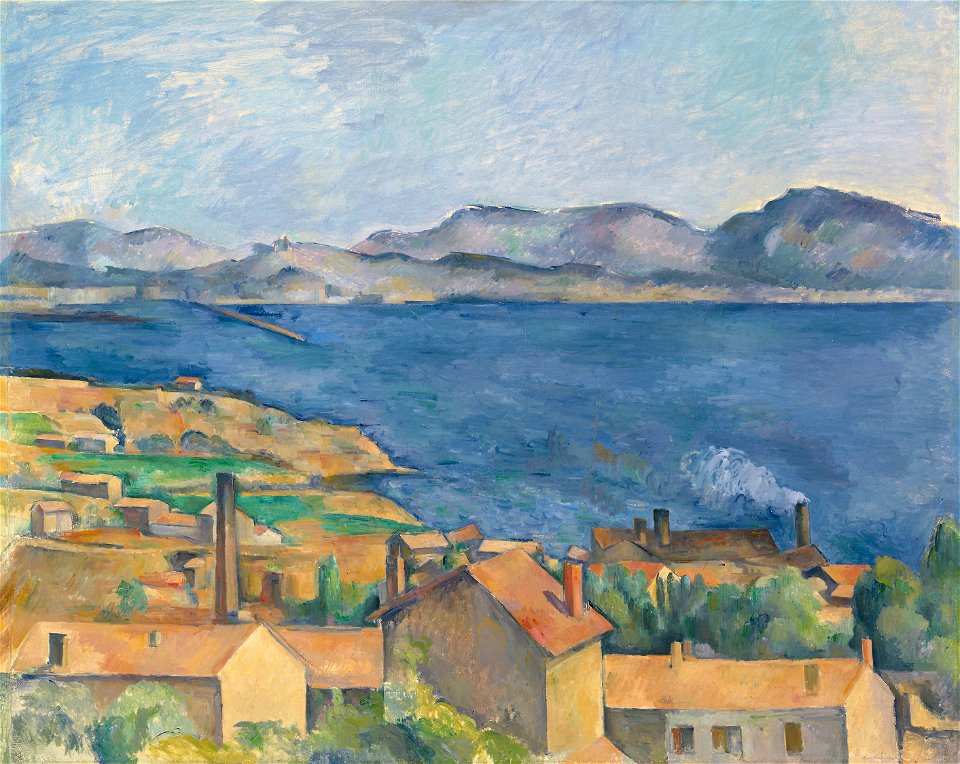 Paul Cézanne - The Bay of Marseille, Seen from L'Estaque - 1933.1116 - Art Institute of Chicago