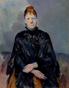Paul Cézanne - Madame Cézanne (Portrait de Madame Cézanne) - BF710 - Barnes Foundation