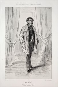 Paul Gavarni (French, 1804-1866) - Un Beau - 1924.292 - Cleveland Museum of Art
