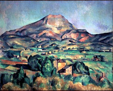 Paul Cézanne - Mont Sainte-Victoire (La Montagne Sainte-Victoire) - BF13 - Barnes Foundation