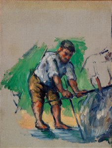 Paul Cézanne - The Well Driller (Le Foreur) - BF1169 - Barnes Foundation