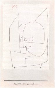 Paul Klee ~ Altkluger Engel ~ 1939