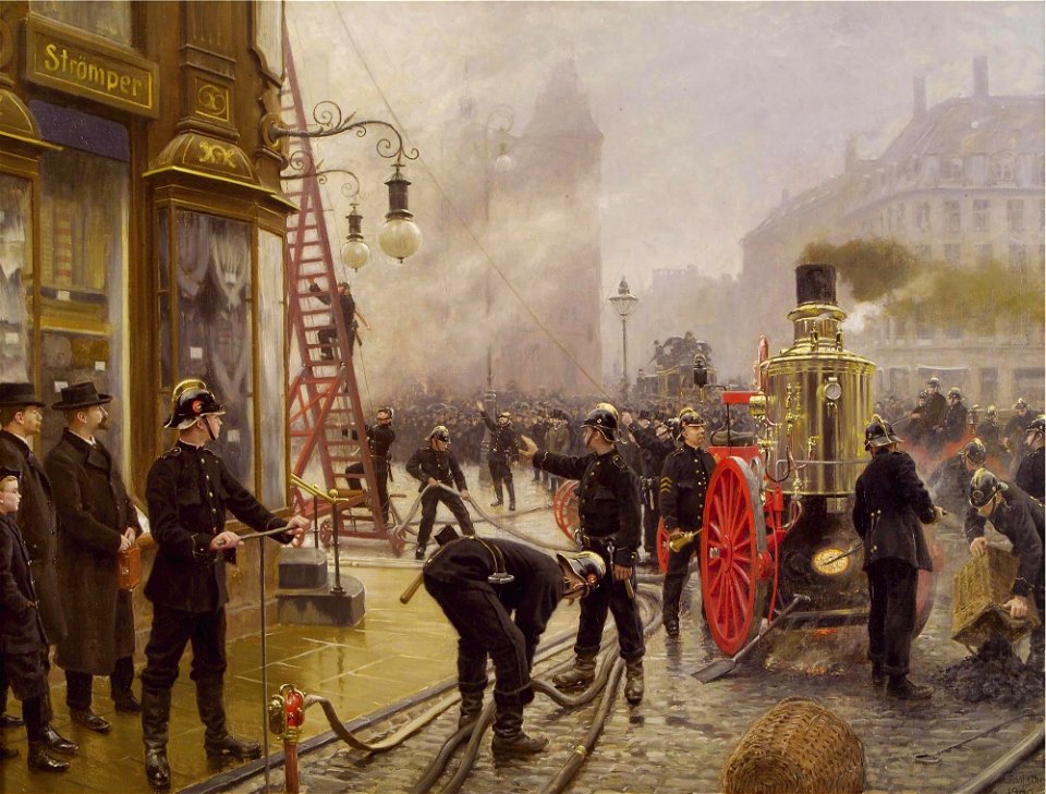 Paul Fischer - Kultorvet fire fighters