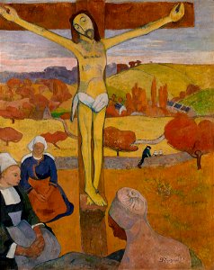 Paul Gauguin - Le Christ jaune (The Yellow Christ) - 1946-4 - Albright–Knox Art Gallery