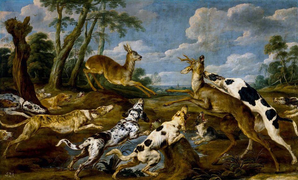 Paul de Vos - Deer Hunt