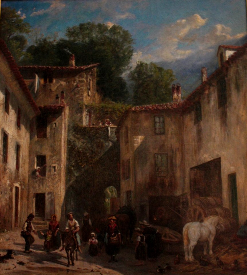 Paul Huet - Porte de la route d'Uriage