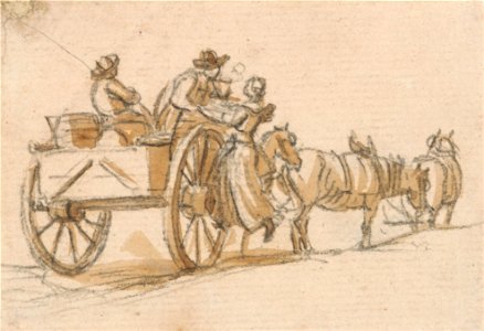 Paul Sandby - A Good-bye - Google Art Project