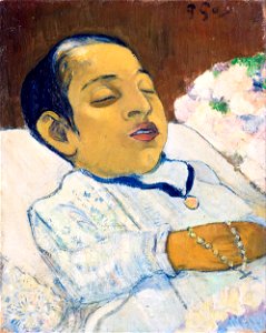 Paul Gauguin - Atiti - Google Art Project. Free illustration for personal and commercial use.