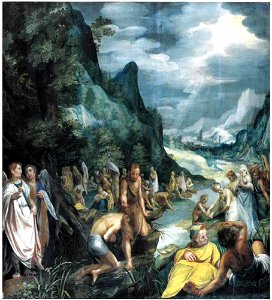 Paul Juvenel (I) - De doop van Christus - 1667 - Städel Museum