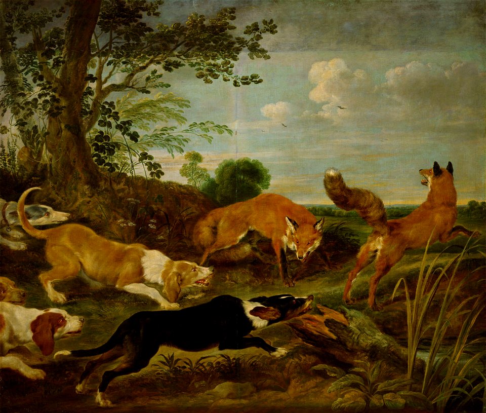 Paul de Vos - Fox hunt